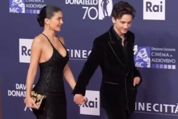 Timothee Chalamet And Kylie Jenner Red Carpet Debut