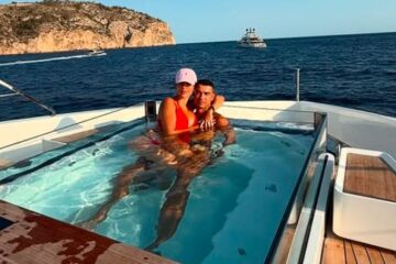 Georgina Rodríguez Flaunts Diamond Look on Yacht Amid Cristiano Ronaldo Funeral Absence
