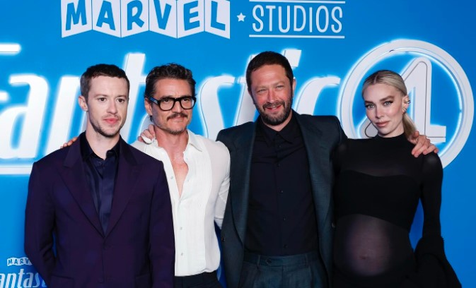 Pedro Pascal, Joseph Quinn & Ebon Moss‑Bachrach Toast Vanessa Kirby's Baby Bump at Sydney ‘Fantastic Four’ Event