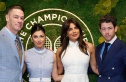 Priyanka Chopra & John Cena Enjoy Wimbledon with Spouses