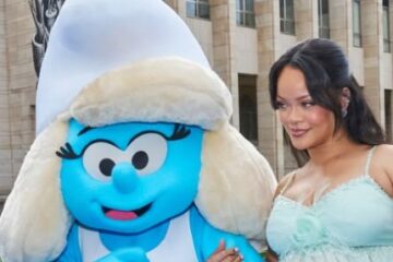 Rihanna’s Smurfette Glow Stuns at Premiere with Fenty