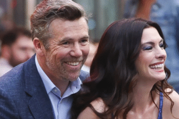 Anne Hathaway Spotted Filming with Patrick Brammall in New York