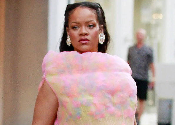 Rihanna Flaunts Baby Bump in Whimsical Look During L.A. Outing