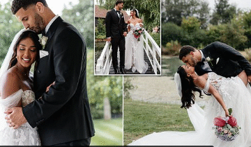 Love Island’s Kai & Sanam Share First Look at £39K Essex Wedding