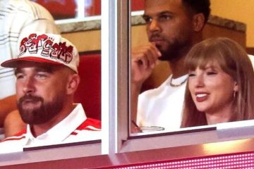 Taylor Swift and Travis Kelce Attend Kansas City Football Game After Engagement