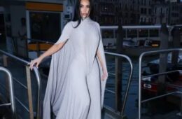Fans Bewildered by Kim Kardashian’s Billowing Venice Couture: ‘All I See Are Sheets and Wedgies’
