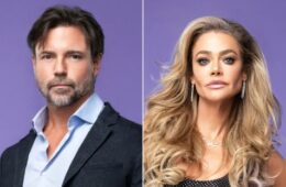Denise Richards Arrives at Ex’s Home Claiming He ‘Put Down’ Her Dog Amid TRO Drama