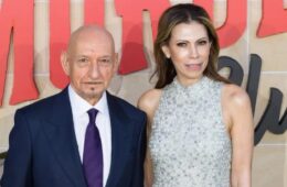 Kingsley & Lavender Dazzle at Thursday Murder Club Premiere