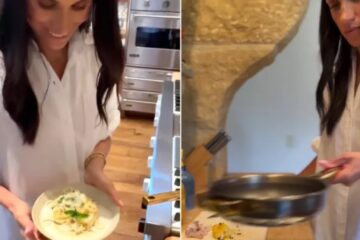 Meghan Markle Shares Makeup-Free Kitchen Moment: 'So Much Goodness Coming Soon'