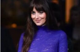 Dakota Johnson Turns Heads at Zurich Film Festival in Sheer Lace Dress
