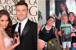 Megan Fox and Brian Austin Green’s Kids Pose for Rare Family Photo