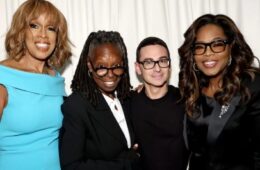 Gayle King, Whoopi Goldberg & Oprah Winfrey Shine at NYC Fashion Show