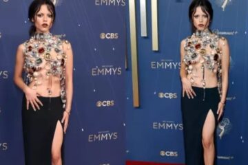Jenna Ortega’s Coffin Arrival and Bold Naked OOTD Turns Heads at 2025 Emmys