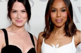 Kerry Washington and Katie Lowes Reunite for a ‘Scandal’ Moment in L.A.