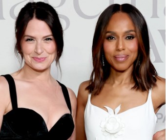 Kerry Washington and Katie Lowes Reunite for a ‘Scandal’ Moment in L.A.