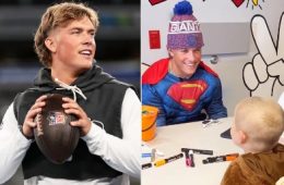 Jaxson Dart Becomes a Real-Life Superman for 5-Year-Old Cancer Patient