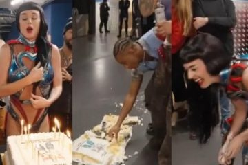 Katy Perry Faces Backlash After Throwing Birthday Cake on the Floor During Party Celebration