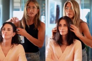 Jennifer Aniston Finally Styles Courteney Cox’s Hair After Fun Weekend
