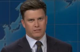 SNL's Colin Jost Shocks Audience With Brutal Trump and Milei Joke