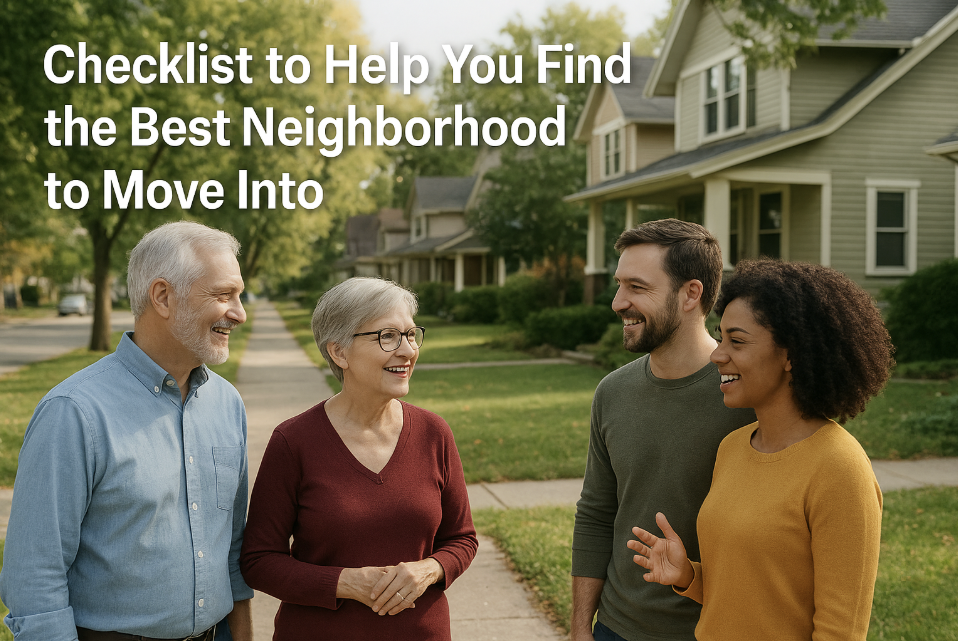 Checklist to Help You Find the Best Neighborhood to Move Into