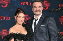 Millie Bobby Brown Defends David Harbour