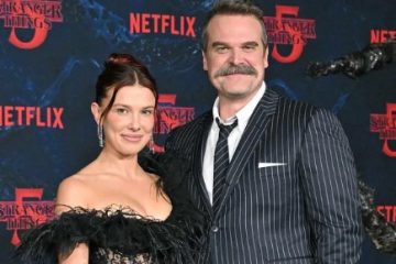 Millie Bobby Brown Defends David Harbour