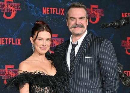 Millie Bobby Brown Defends David Harbour