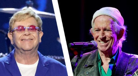 Keith Richards’s Emails Lifted Elton John’s Spirits