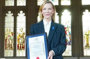 Cate Blanchett Honored in London