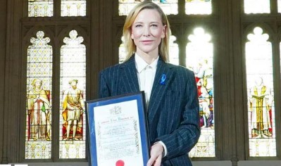 Cate Blanchett Honored in London