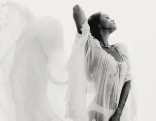 Zoe Saldaña Stuns in Sheer Dress for Vogue México