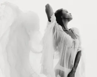 Zoe Saldaña Stuns in Sheer Dress for Vogue México