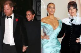 Kim Kardashians & Kris Jenner Delete Meghan and Harry Party Photos