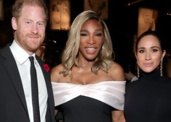 Prince Harry and Meghan Markle Step Out to Support Serena Williams in L.A.
