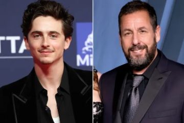 Timothée Chalamet Praises Adam Sandler as an Oscar-Worthy Acting Legend