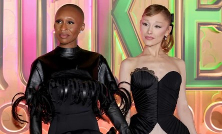 Grande and Hoarse Erivo Dazzle at Wicked: For Good NYC Premiere