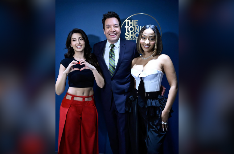 Nora Fatehi and Shenseea Light Up Jimmy Fallon’s Tonight Show Stage