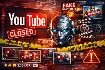 YouTube Shuts Down AI Trailer Channels