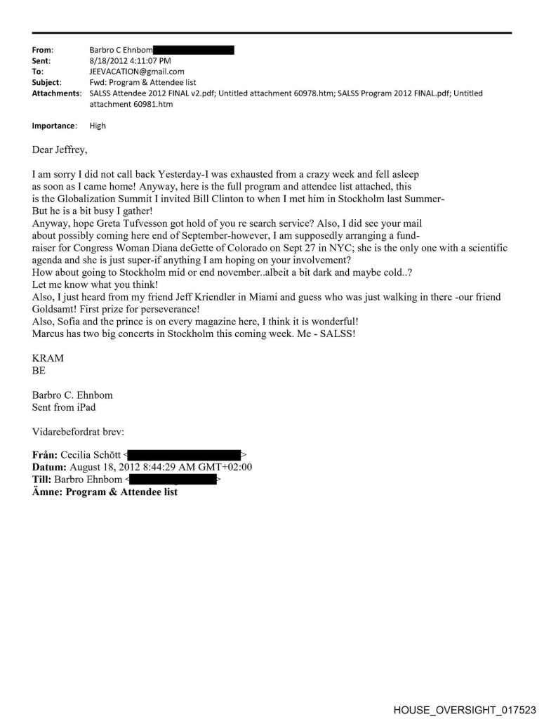 who is Cecilia steen Epstein