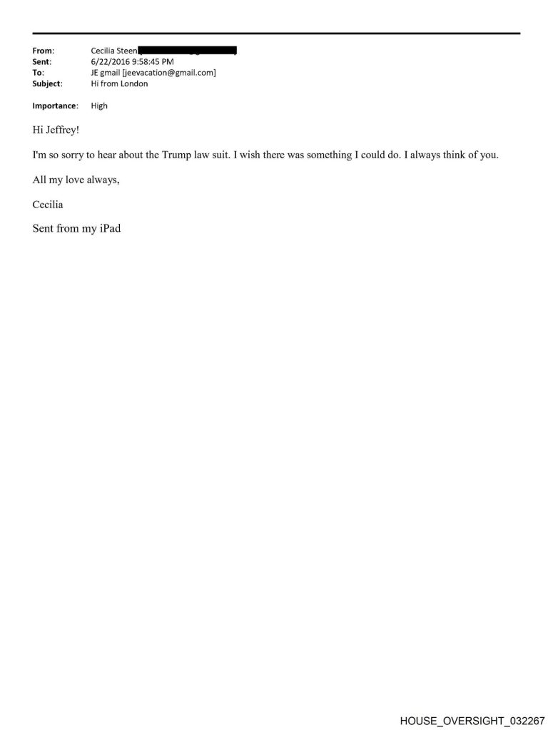 Cecilia Steen Epstein Email