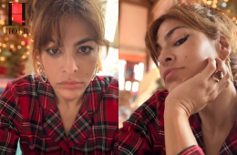 Eva Mendes Shares Rare Motherhood Thoughts — and a Viral Christmas Morning Makeup Hack