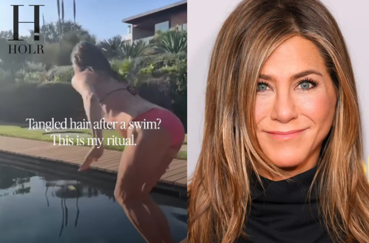 Jennifer Aniston Turns Heads Poolside