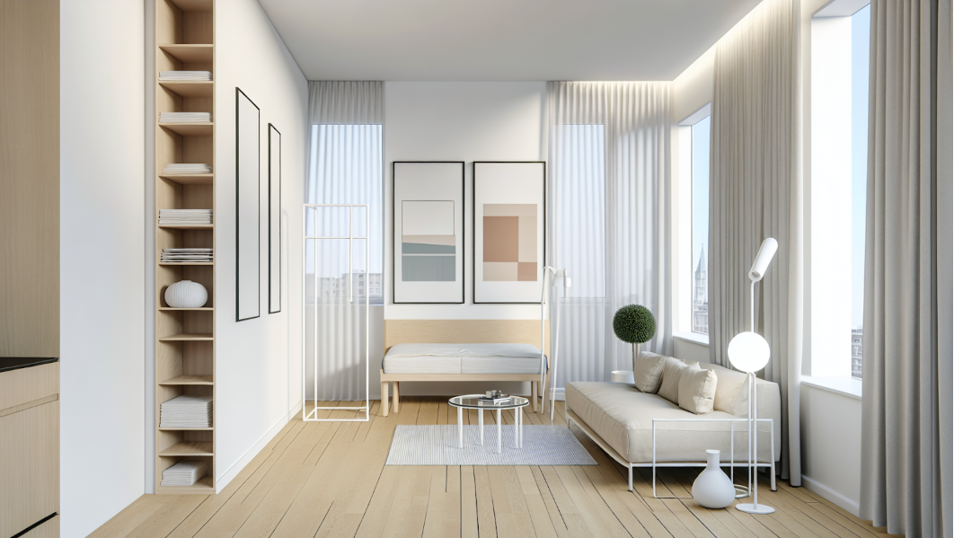 Make Studios Feel Bigger With Art