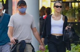Leonardo DiCaprio and Vittoria Ceretti Share Rare PDA