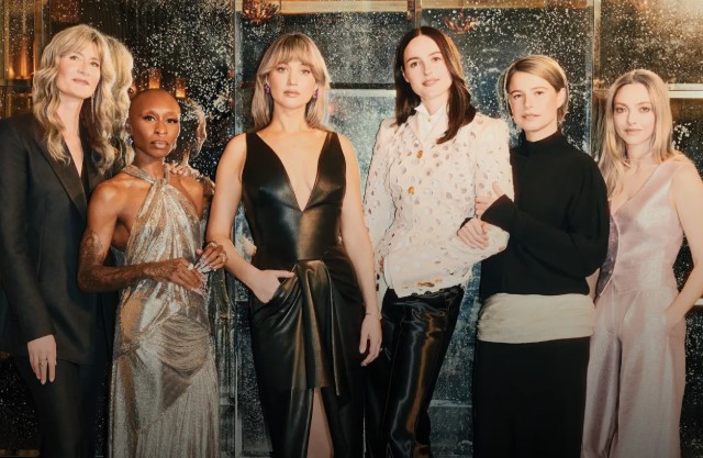 Jennifer Lawrence Opens Up About Motherhood While Stunning in Bold Leather Look –