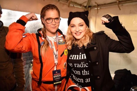 Madonna Supports Amy Schumer Amid Weight-Loss Talk