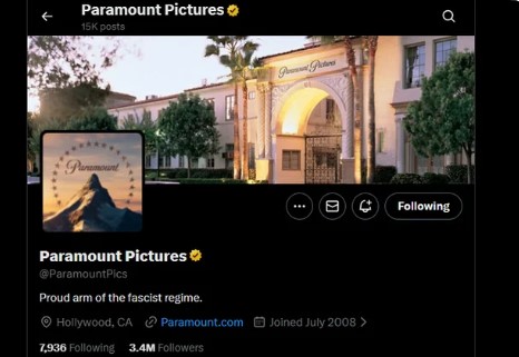 Paramount’s X Account Hacked in Shocking Incident