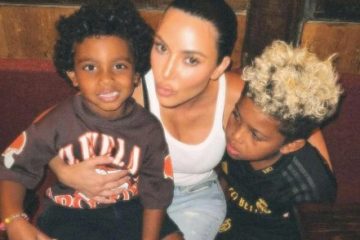 Kim Kardashian Stops On-Stage Fight Between Sons at Graduation Party