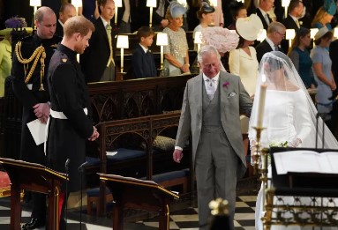 King Charles Displays Rare Meghan Markle Wedding Photo