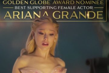 Ariana Grande Reacts to Consecutive Golden Globe Nods for Wicked